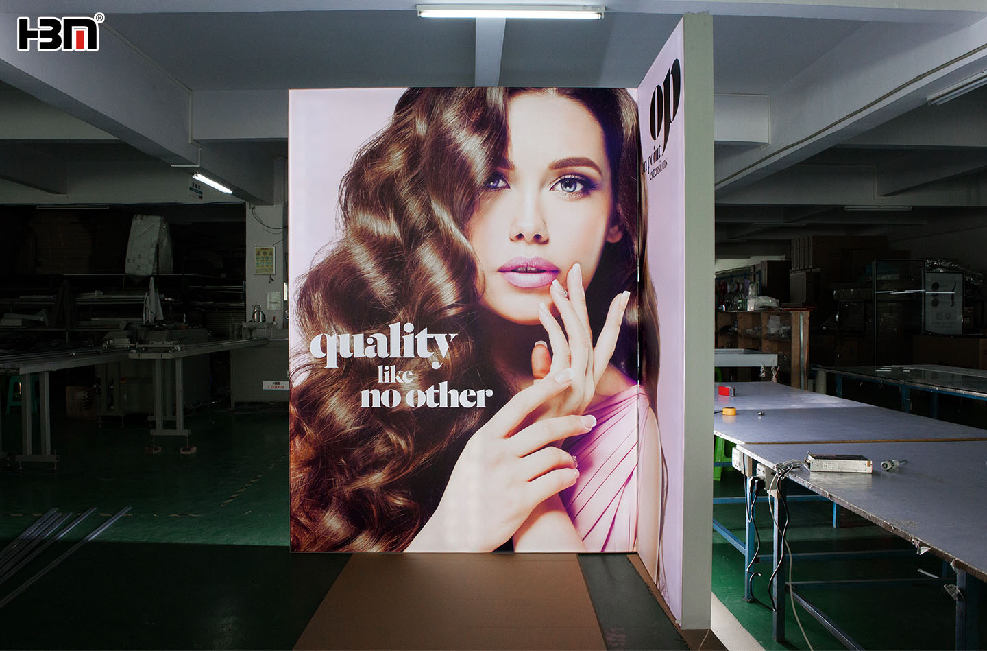 double side light box