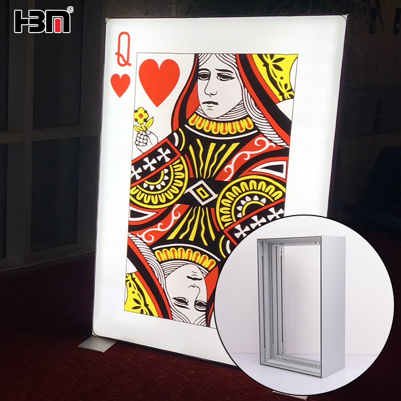 160mm double-sided lightbox aluminum profile,XING HANG YUN Premium 160mm Double‑Sided Aluminum Display Profile