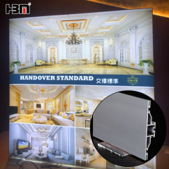 160mm double-sided lightbox aluminum profile,XING HANG YUN Premium 160mm Double‑Sided Aluminum Display Profile