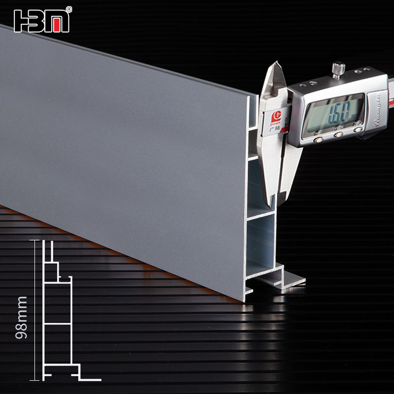98mm aluminium profile manufacturers fabric light box frame,98mm aluminium profile manufacturers fabric light box frame