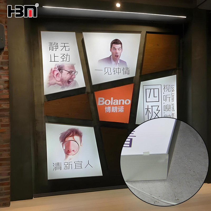 Special type aluminum profile SEG textile fabric frame light box,Special type aluminum profile SEG textile fabric frame light box
