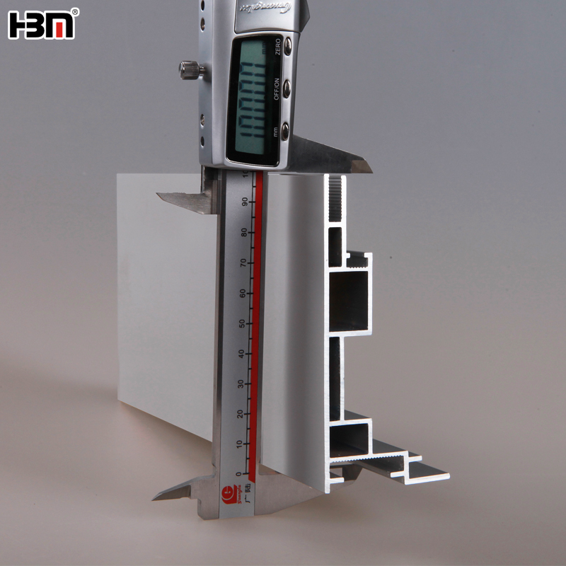 backlight or side light Lightbox profile single side 100mm framelss aluminum SEG frame,XING HANG YUN 100mm Single-Side frameless SEG Lightbox Profile