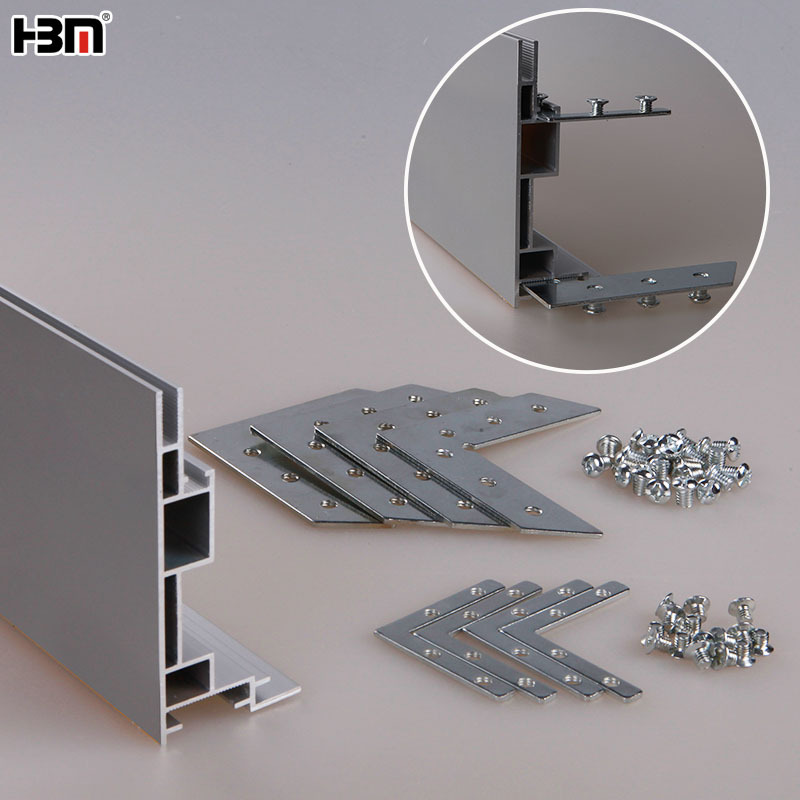 backlight or side light Lightbox profile single side 100mm framelss aluminum SEG frame,XING HANG YUN 100mm Single-Side frameless SEG Lightbox Profile