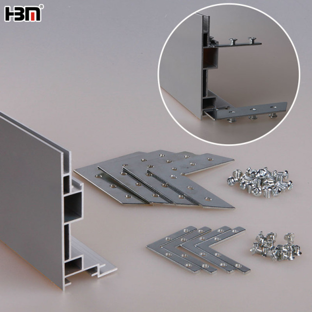 backlight or side light Lightbox profile single side 100mm framelss aluminum SEG frame,XING HANG YUN 100mm Single-Side frameless SEG Lightbox Profile