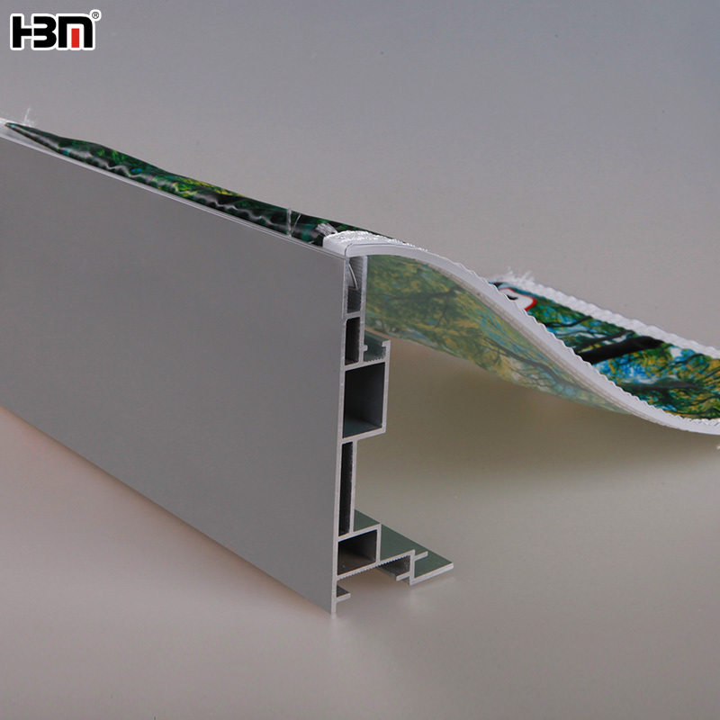 backlight or side light Lightbox profile single side 100mm framelss aluminum SEG frame,XING HANG YUN 100mm Single-Side frameless SEG Lightbox Profile