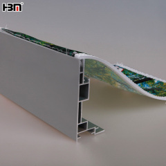 backlight or side light Lightbox profile single side 100mm framelss aluminum SEG frame,XING HANG YUN 100mm Single-Side frameless SEG Lightbox Profile