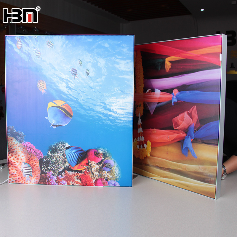 manufacture frameless advertising light box 25mm 35mm LED backlit fabric light box,Frameless Advertising Light Box 25mm 35mm LED Backlit Fabric Display HBM