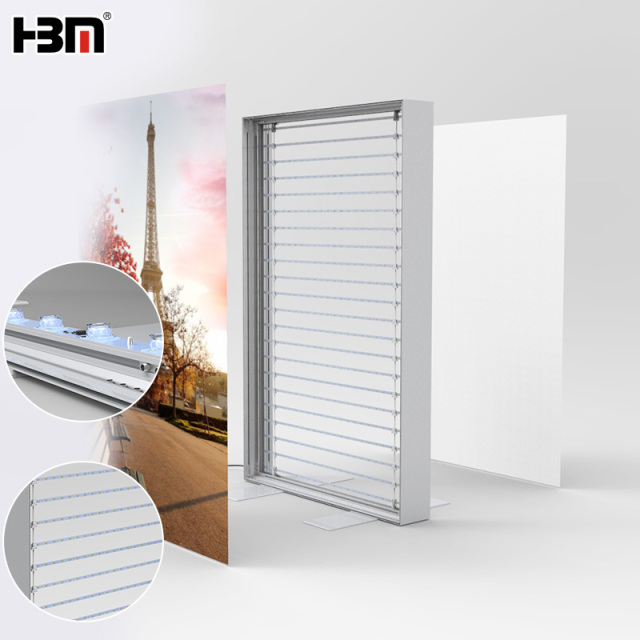 double poster floor standing exhibition trade show lightboxes,double poster floor standing exhibition trade show lightboxes