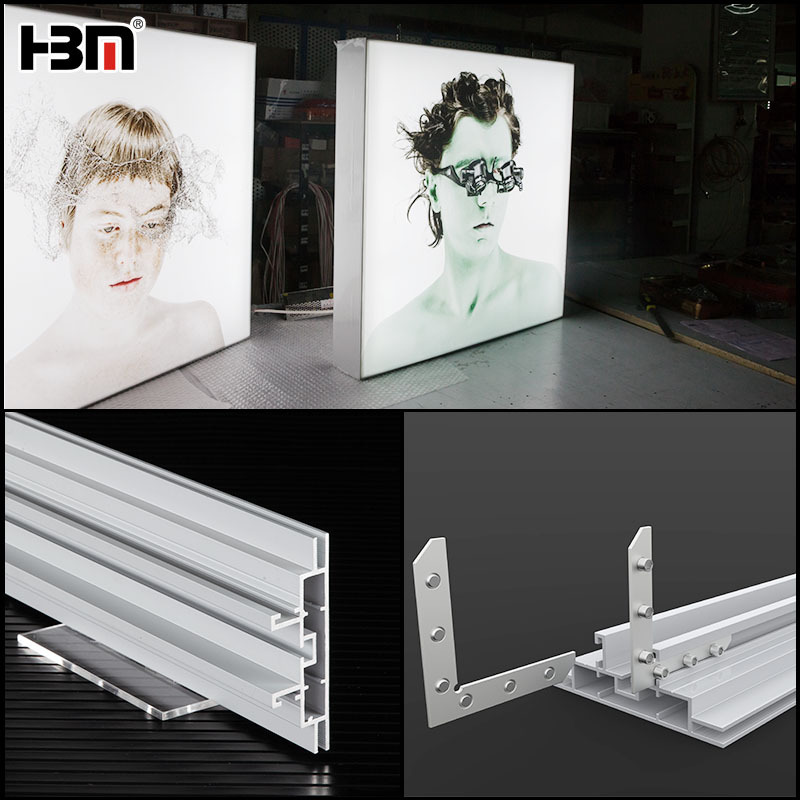 100mm double sided edgelit LED fabric light box for Exhibition gallery,100mm double sided edgelit LED fabric light box for Exhibition gallery