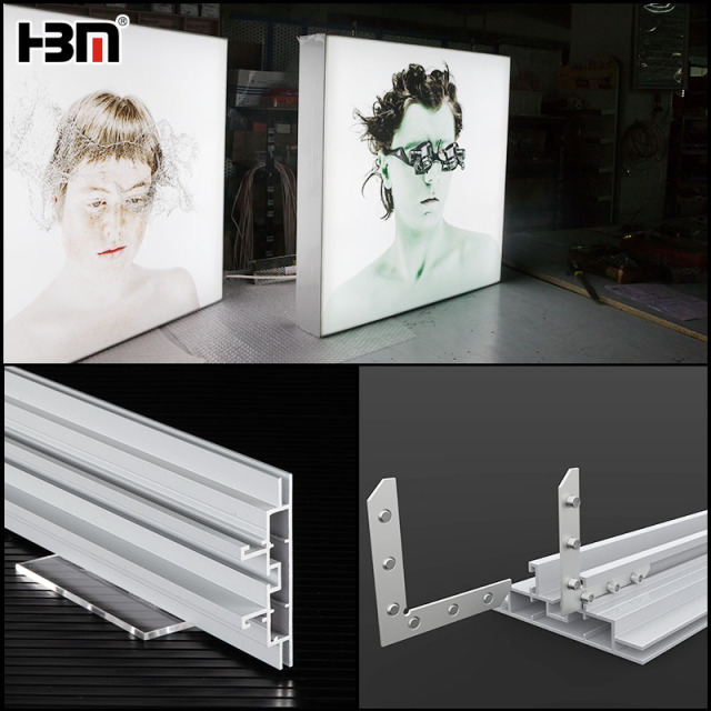 100mm double sided edgelit LED fabric light box for Exhibition gallery,100mm double sided edgelit LED fabric light box for Exhibition gallery
