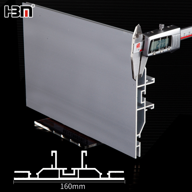 exhibition stands aluminum frames 160MM edgelit LED SEG aluminum extrusion profile,exhibition stands aluminum frames 160MM edgelit LED SEG aluminum extrusion profile