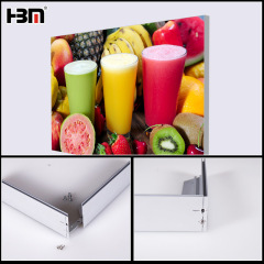 Single side 52mm fabric lightbox extrusion aluminum profile,XING HANG YUN 52 mm Single-Side Fabric Lightbox Aluminum Profile
