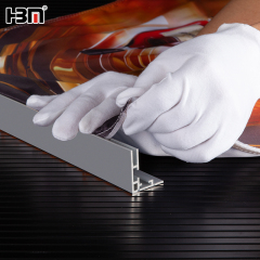 40mm lightbox aluminum frameless light box profiles,lightbox aluminum,Frameless Light Box Profiles-HBM manufacturer