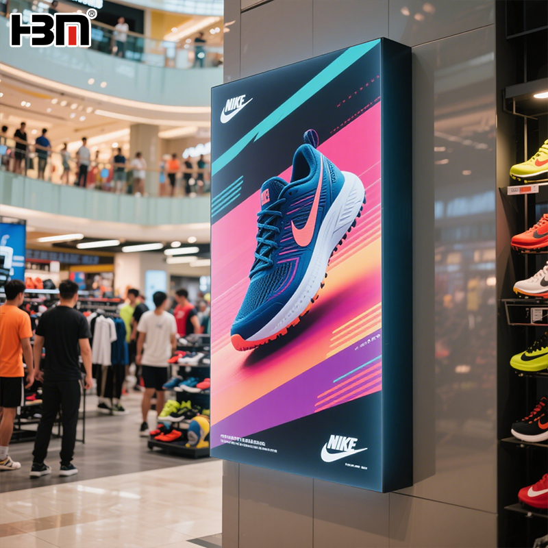 Backlit and edgelit led advertising display sign board tension texitile fabric light box,advertising lighted panel bill board textile led lightbox for indoor