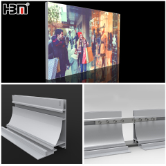 custom indoor advertising aluminum frameless poster tension fabric LED backlit sign light box,frameless aluminum led fabric light box,frameless fabric lightbox