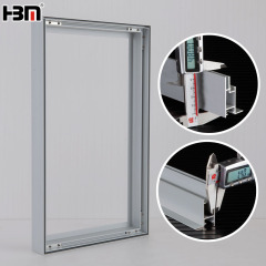 48mm aluminium fabric frame profile,48mm thickness aluminium fabric frame profile for light box