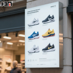 120mm side-open aluminum fabric lightbox,XING HANG YUN 120mm Aluminum Side-Open LED Fabric Lightbox Sign