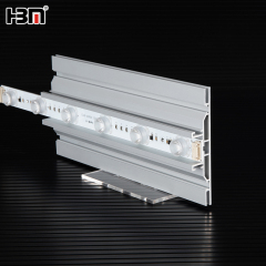12cm double side led aluminum profile,12cm double side led backlit led aluminum profile