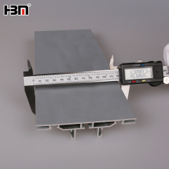 12cm double side led aluminum profile,12cm double side led backlit led aluminum profile