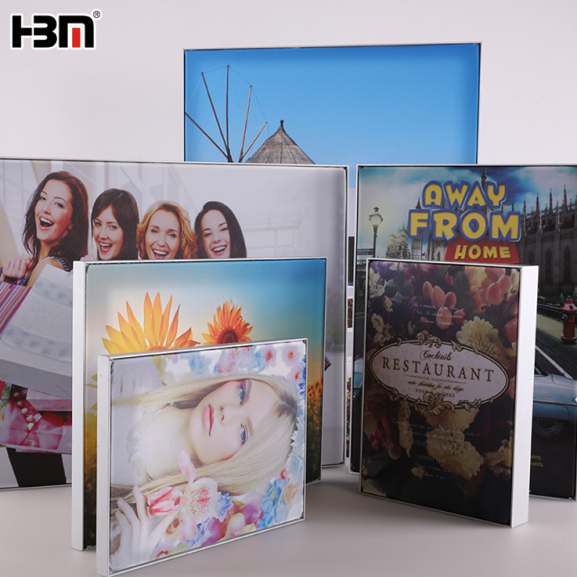 17mm ultra slim frameless poster frame,XING HANG YUN 17mm Ultra Slim Frameless Poster Frame Photo Lightbox