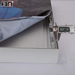 Textile fabric frameless LED backlit light box,XING HANG YUN Textile Fabric Frameless LED Backlit Display Light Box