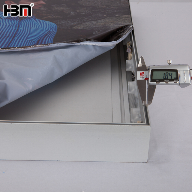 Textile fabric frameless LED backlit light box,XING HANG YUN Textile Fabric Frameless LED Backlit Display Light Box