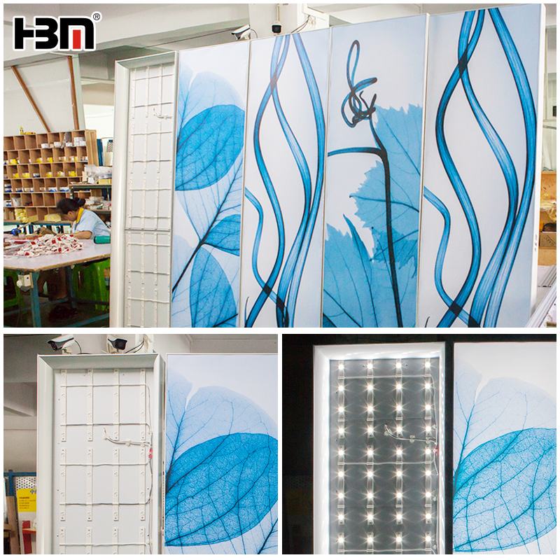 Waterproof back-lit LED lattice strip with lens,Fabric light box light source waterproof backlit led manufacturer