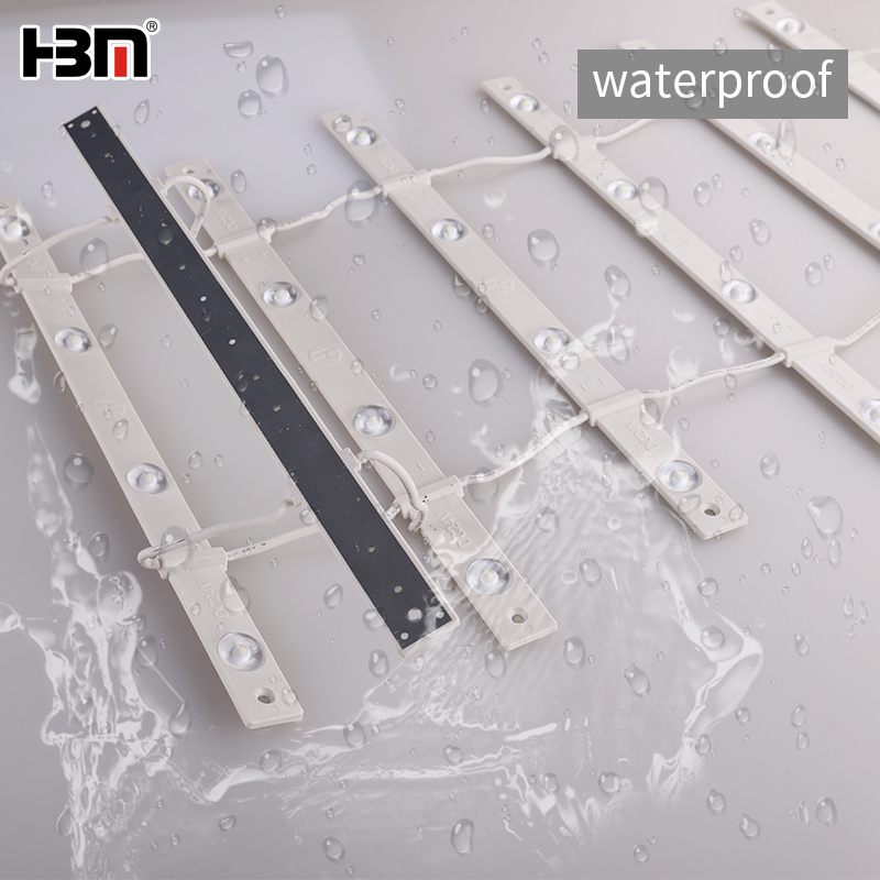 Waterproof back-lit LED lattice strip with lens,Fabric light box light source waterproof backlit led manufacturer