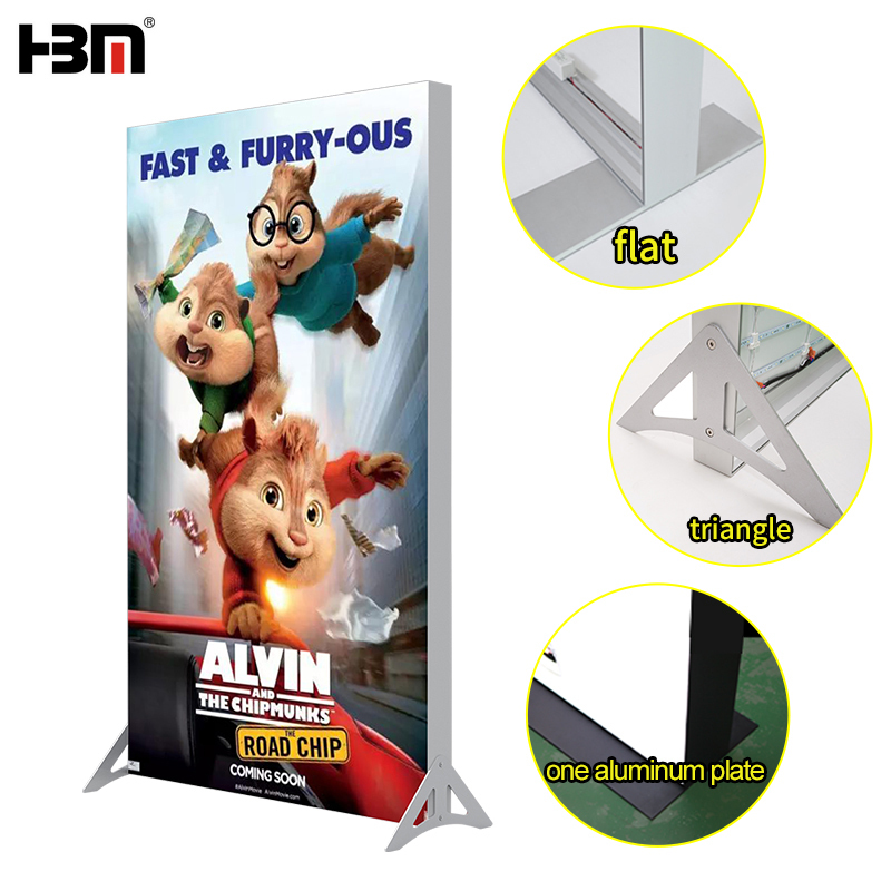 2021 new design 100mm double sided fabric frame exhibition sidelit light box display,2021 new design 100mm double sided fabric frame exhibition sidelit light box display