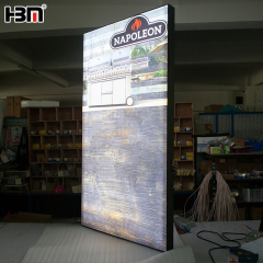2021 new design 100mm double sided fabric frame exhibition sidelit light box display,2021 new design 100mm double sided fabric frame exhibition sidelit light box display