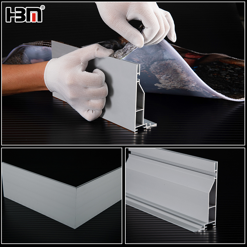 Textile Light Box SEG Aluminum Frame,Textile Backlit Light frame profile, aluminum light box extrusion