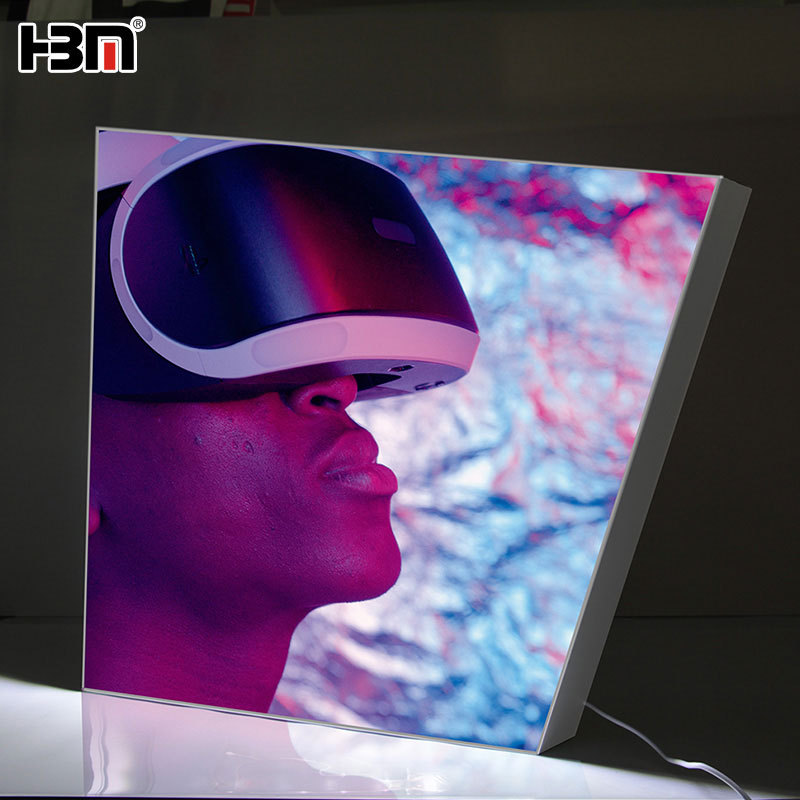 Special-shaped fabric frameless light box,Special-shaped fabric frameless light box | Customizable frameless led light box