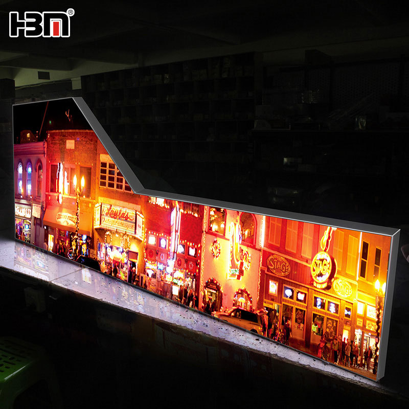 Special-shaped fabric frameless light box,Special-shaped fabric frameless light box | Customizable frameless led light box