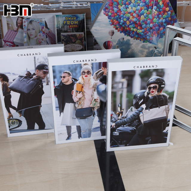 45mm double side edge-lit light box,45mm double side edge-lit light box | Hanging double sided light box