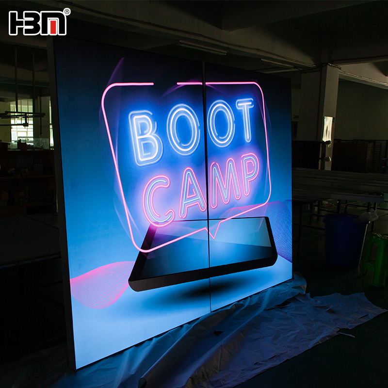 8-12cm fabric textile light box,led light box | fabric light box -HBM manufacture
