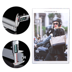 45mm double side edge-lit light box,45mm double side edge-lit light box | Hanging double sided light box