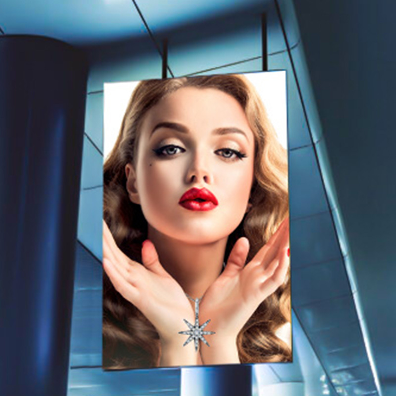 45mm double side edge-lit light box,45mm double side edge-lit light box | Hanging double sided light box