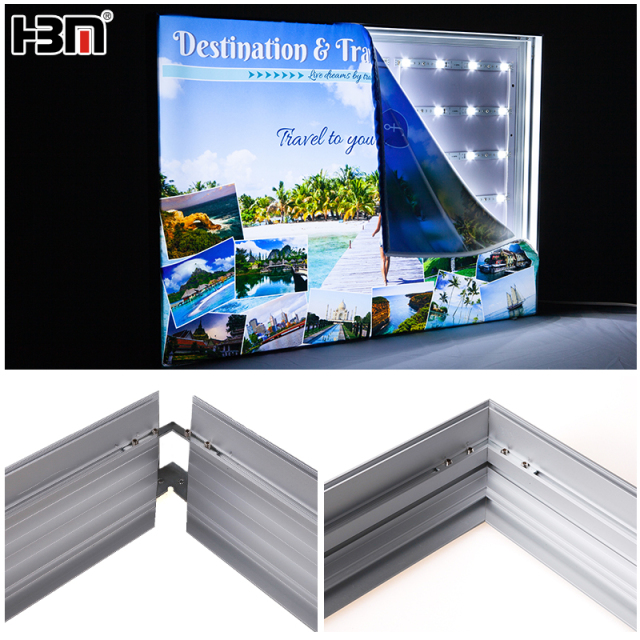 hot sale 60mm aluminum profile advertising backlit fabric led light box,hot sale 60mm aluminum profile advertising backlit fabric led light box