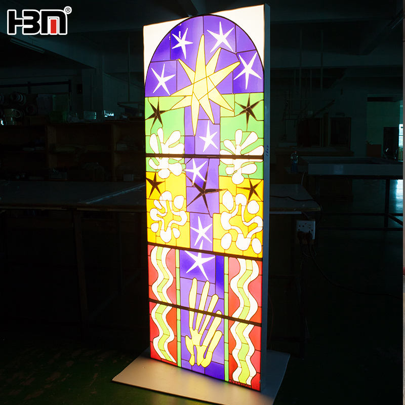 Restaurant decorated fabric display board flex banner light box,Restaurant decorated fabric display board flex banner light box