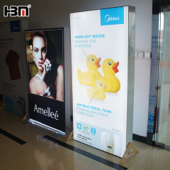 Edge lit double side hanging fabric light box sign advertising light box,Edge lit double side hanging fabric light box sign advertising light box