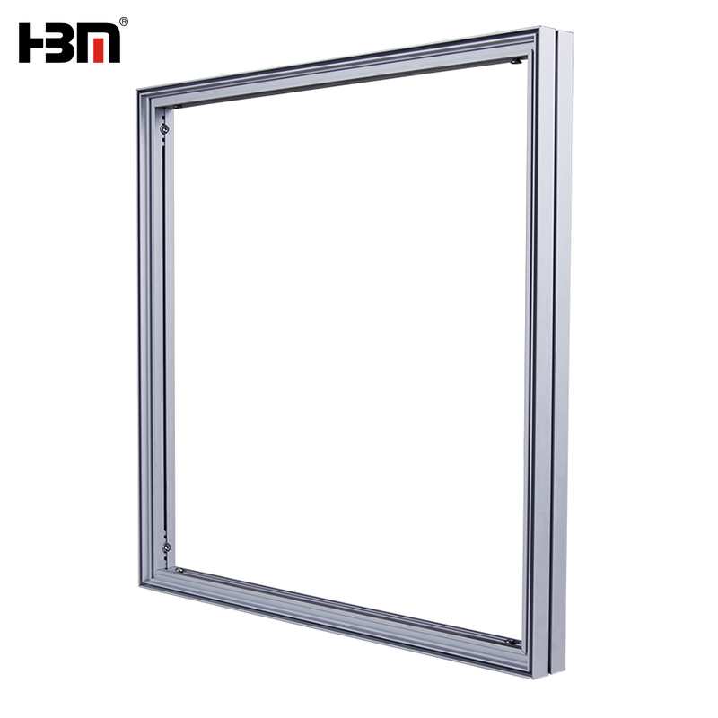 49.5mm Double-Slot Frameless Aluminum Profile Frame,Double side Aluminum Profile Frame, fabric light box, seg frame -  HBM manufacturer