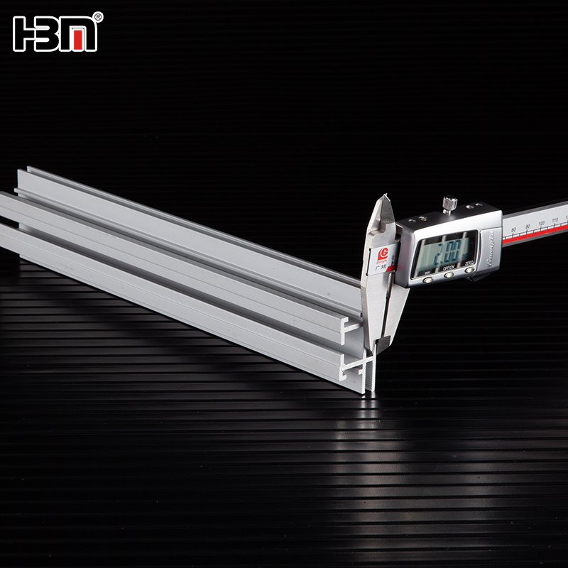 49.5mm Double-Slot Frameless Aluminum Profile Frame,Double side Aluminum Profile Frame, fabric light box, seg frame -  HBM manufacturer