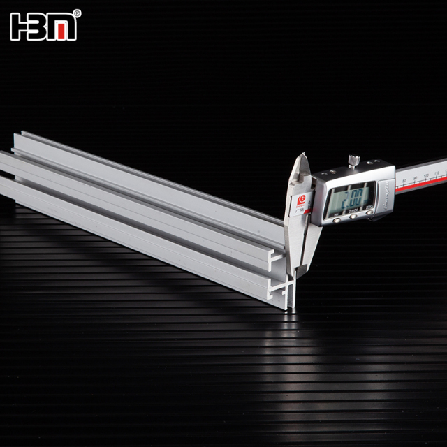 49.5mm Double-Slot Frameless Aluminum Profile Frame,Double side Aluminum Profile Frame, fabric light box, seg frame -  HBM manufacturer