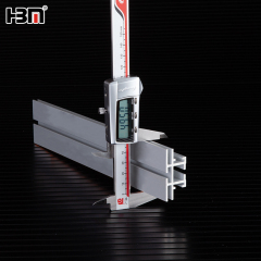 49.5mm Double-Slot Frameless Aluminum Profile Frame,Double side Aluminum Profile Frame, fabric light box, seg frame -  HBM manufacturer