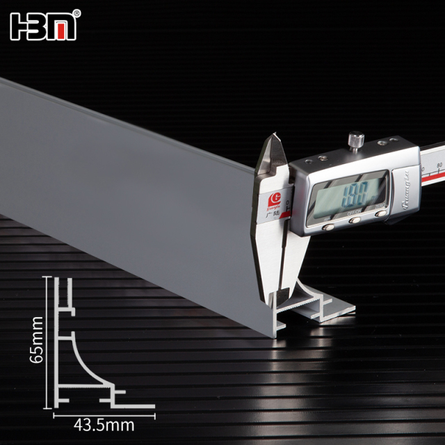 Single side 65mm fabric lightbox extrusion aluminum profile,fabric lightbox extrusion aluminum profile