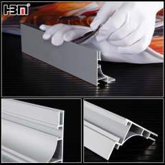 Single side 65mm fabric lightbox extrusion aluminum profile,fabric lightbox extrusion aluminum profile
