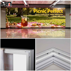8cm wall mounted silicone edge fabric light box,8cm wall mounted silicone edge fabric light box | Lightbox advertising
