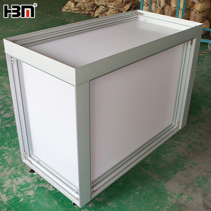 8cm frameless aluminum profile backlit light box,8cm frameless aluminum profile backlit light box