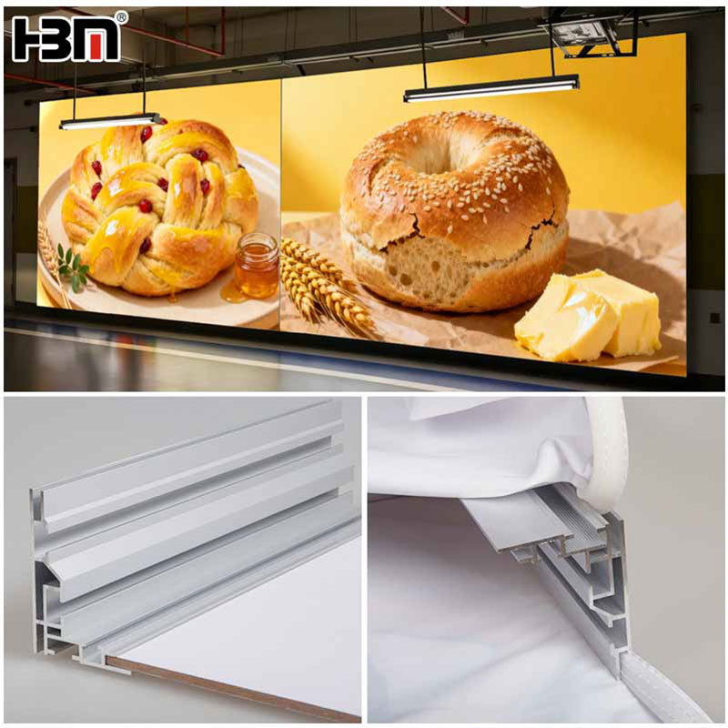 8cm wall mounted silicone edge fabric light box,8cm wall mounted silicone edge fabric light box | Lightbox advertising