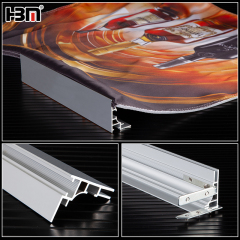 5cm aluminium SEG frame for fabric light box,seg frame | fabric light box -HBM manufacture